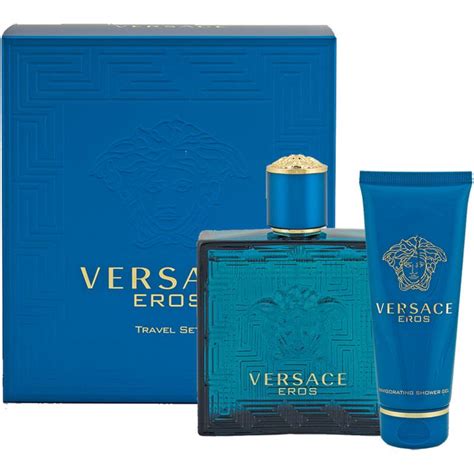 versace eros men / versace travel set|Versace Eros 50ml gift set.